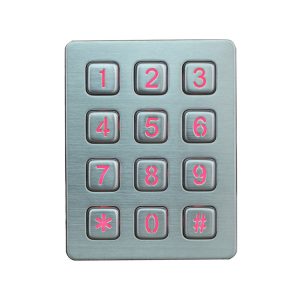 Teclado industrial RS232