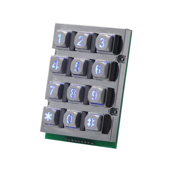 LED Illuminated Industrial Keypad - 画像 (3)
