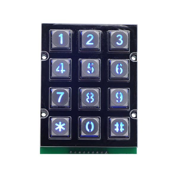 LED Illuminated Industrial Keypad - 画像 (4)